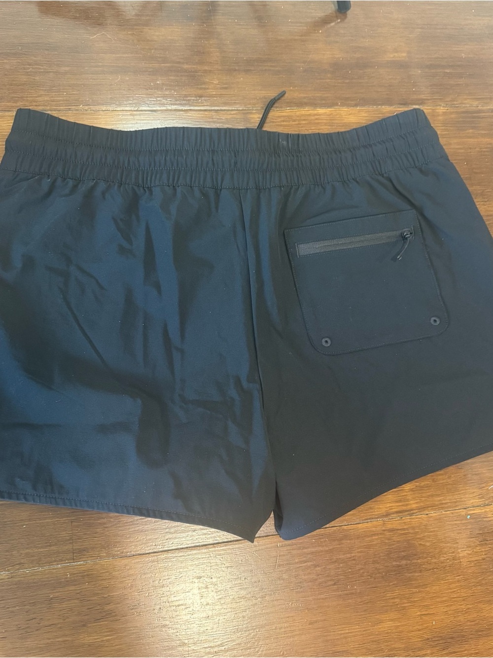 Eddie Bauer Womens Size L Black Drawstring 3" Inseam Tidal Swim Shorts NWT - Picture 7 of 10